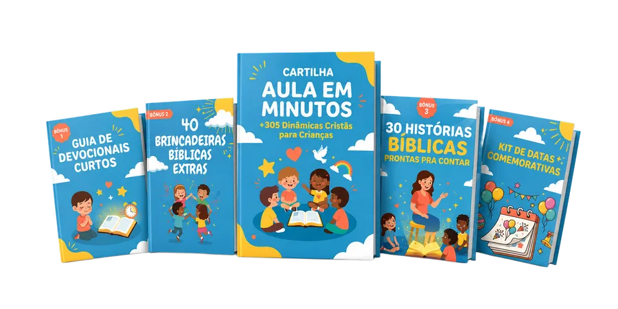 Cartilha Aula em Minutos + 5 bônus exclusivos